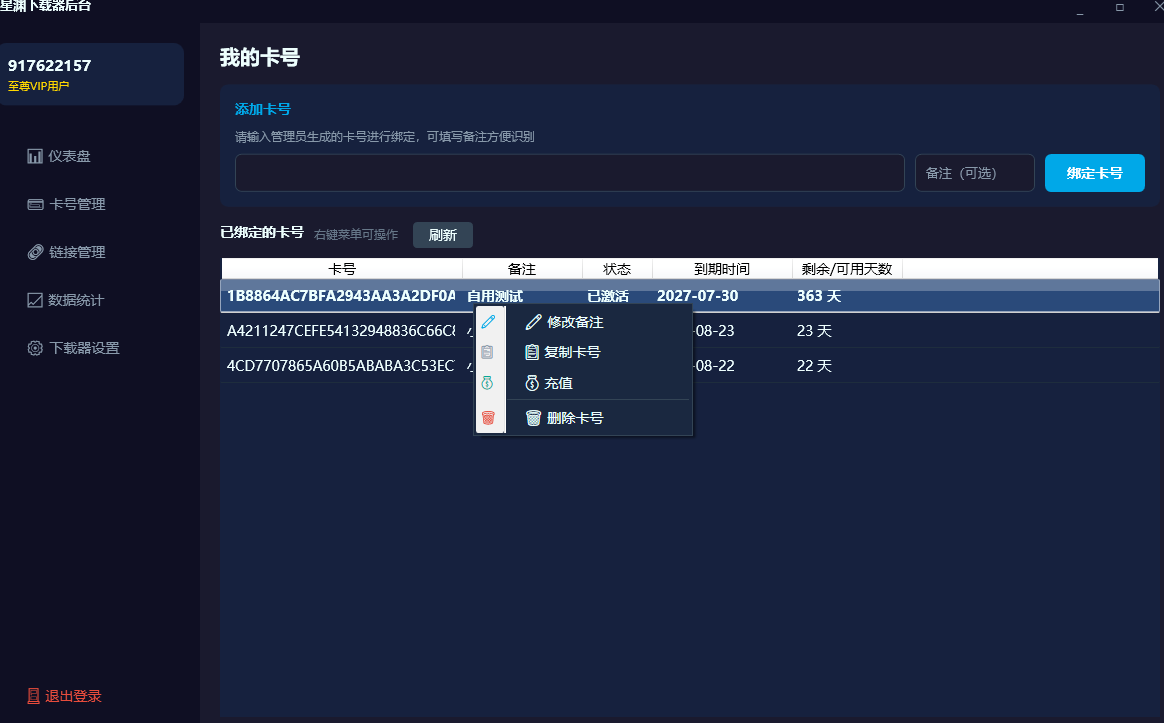 星渊下载器下载中